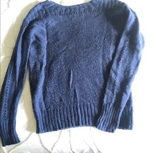Blue gap sweater.